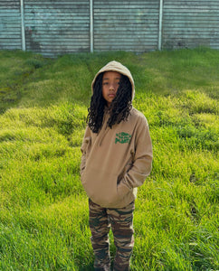 'I Rap To My Plants' Sandstone Hoodie